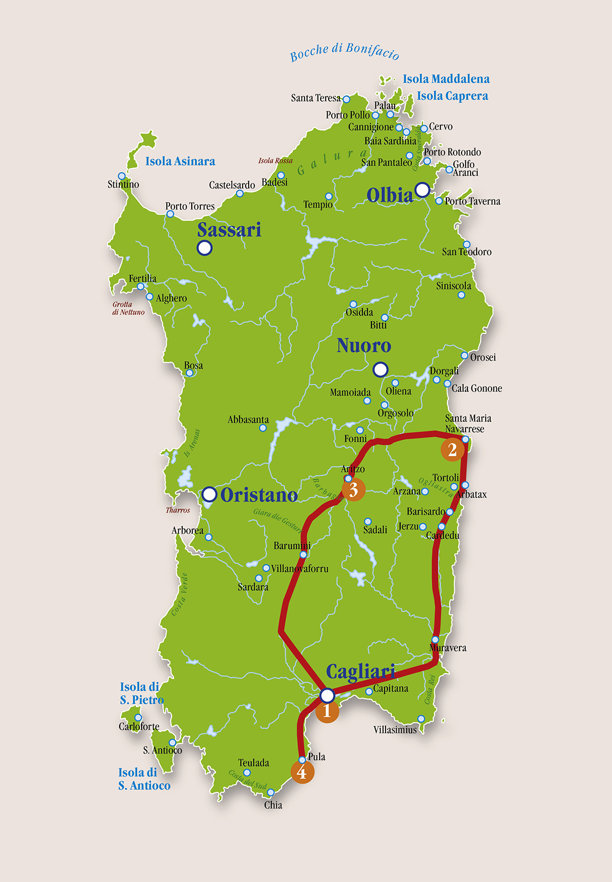 route mietwagen 2 sueden 2014