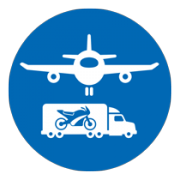 logo transport flugzeug lkw negativ-web