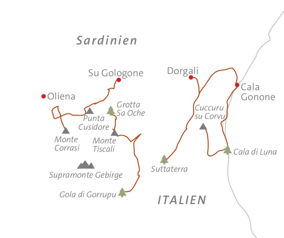 wild auf sardinien
